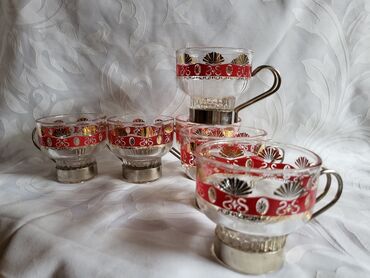 Kuhinjski setovi: Solje za kafu,case za pice iz 70ih. god. italijanske. Solje za — 3