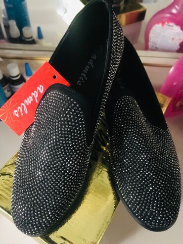 турецкие туфли на платформе: Туфли 37, цвет - Черный