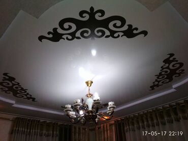 Натяжной потолок: Натяжной потолок Глянцевое, Матовое, 3D потолки Гарантия, Бесплатная консультация, Бесплатный замер — 3