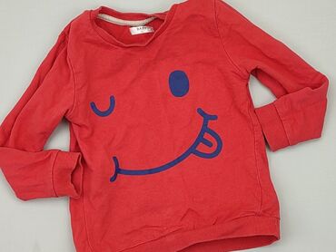 sweterek czerwony: Bluza, 1.5-2 lat, 86-92 cm, stan - Dobry