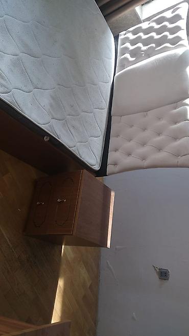 Ev üçün mebel: Yataq otağı mebel dəsti - 4 qapılı şkaf: iki mərkəz qapıda tam ölçülü — 3