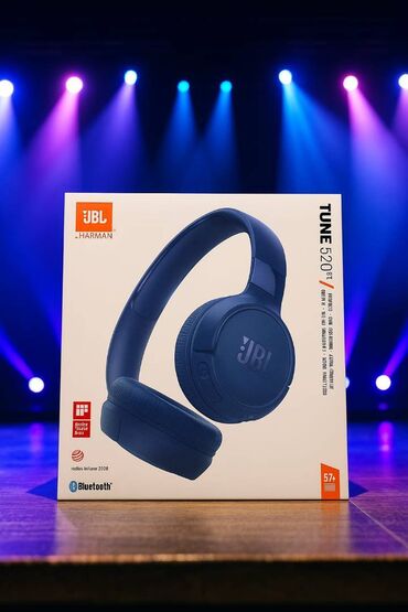 Digər auditexnika: Yeni Simsiz (Bluetooth) Qulaqcıqlar, JBL, rəng - Mavi