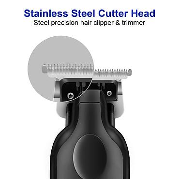 sac tokulməsi: Trimmer Kemei 2293 - 1 Sürətli / 6000RPM / 1200MAH - 180 Dəqiqə / TYPC — 6