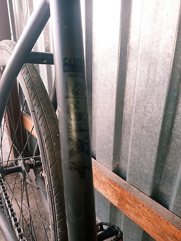 lowii фикс: Фикс-байк (single speed) с трековой посадкой и шоссейным рулём-баран — 2