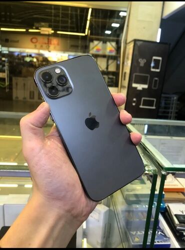 айфон 12 прл: IPhone 12 Pro, Б/у, 256 ГБ, Matte Space Gray, 81 %