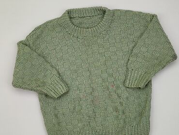sweterek z kokardkami na rekawach: Sweterek, 4-5 lat, 104-110 cm, stan - Dobry
