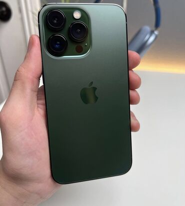 iphone 8 korpus: IPhone 13 Pro, 128 GB, Alpine Green, Zəmanət, Simsiz şarj, Face ID