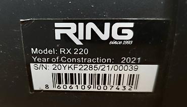 Sobni bicikli: Sobni bicikl RING RX 220 - Kao nov Prodajem izuzetno očuvan sobni — 2