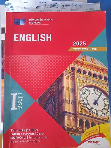Testlər: İngilis dili Testlər 11-ci sinif, DİM, 1-ci hissə — 1