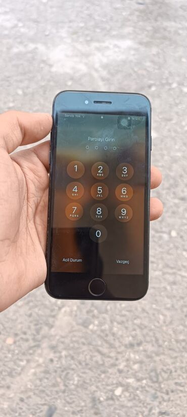 iphone 7 r sim: IPhone 7, 32 GB, Qara, Barmaq izi, Face ID