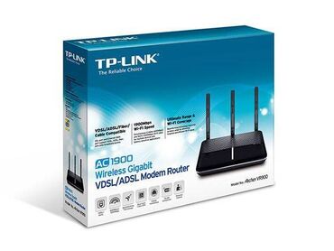 simsiz wifi router: Wifi router TP LINK AC1900 Məhsulun kodu: 081122019 DP9434 TP-LINK