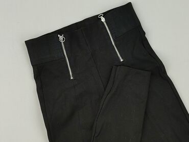 legginsy z suwakiem: Zara, Legginsy Eleganckie damskie, rozmiar M