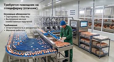 помощник на пасеку: Требуется Птичник, Оплата: Ежемесячно — 1