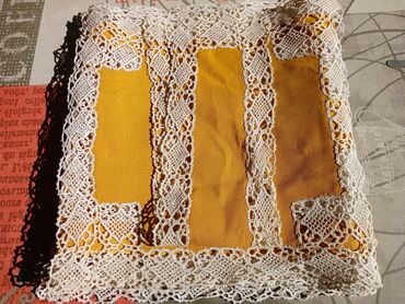 leskovac tekstilna industrija: Tablecloths, New, color - Yellow