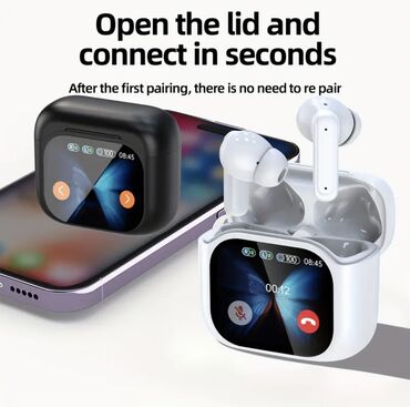 bluetooth nauşniklər: Yeni Simsiz (Bluetooth) Qulaqcıqlar, Lenovo, rəng - Qara