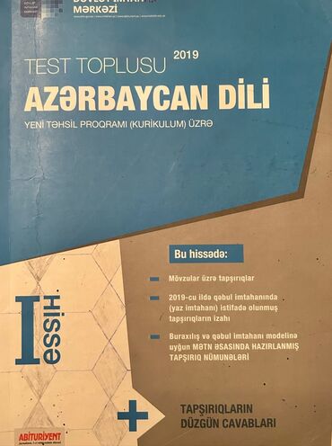 azerbaycan dili test toplusu 1 ci hisse pdf yukle: Azerbaycan Dili test toplusu 1-ci hissə