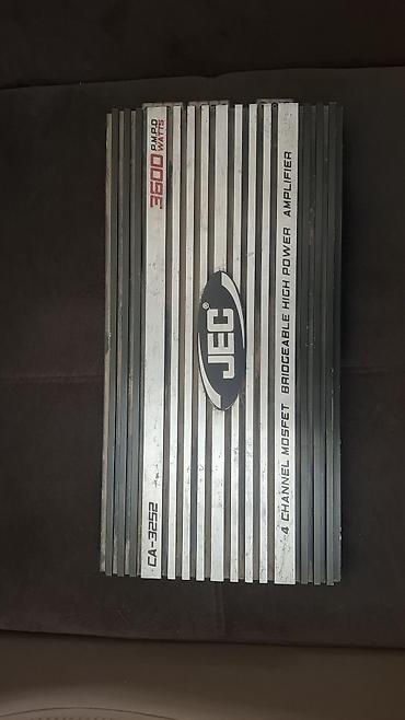 işlənmiş pecler: JEC CA-3252 avtomobil gücləndiricisi salam 3600jek bilenler bilir — 1