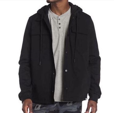 male jacket: Куртка S (EU 36), M (EU 38), L (EU 40), цвет - Черный