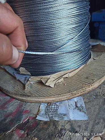 Metal məhsulları: Məhsul: Sinklənmiş polad tros (E.G. Steel Wire Rope) - Konstruksiya — 7
