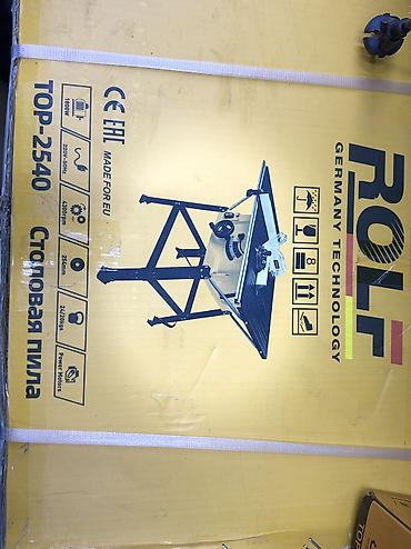 закройный стол: Настольная циркулярная пила ROLF TOP-2540 (Germany Technology) — 2