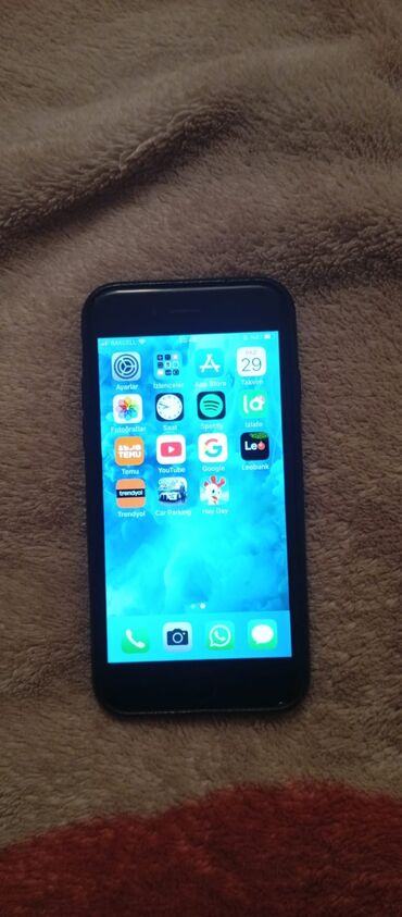 ayfon 7 s: IPhone 7, 32 ГБ, Black Titanium, Отпечаток пальца, Face ID