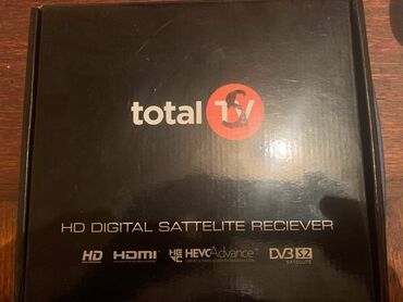 aparat za espreso: Total TV receiver nov u kutiji sa svom pratecom opremom 1500 din