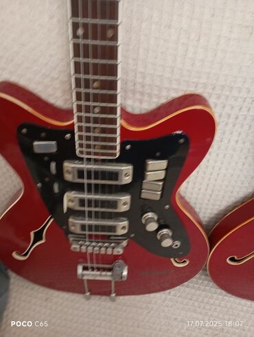 Elektro gitaralar: Elektron gitara, 6 sim, İşlənmiş, Ünvandan götürmə — 11