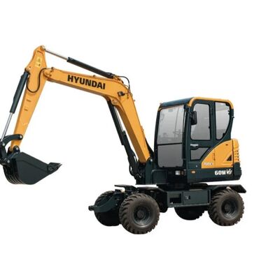 Экскаватор, Hyundai, Дөңгөлөктүү