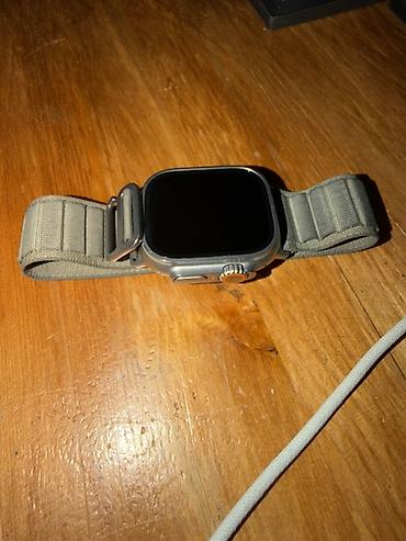 купить apple watch ultra 2: Apple Watch Ultra2 (49 мм) с ремешком Alpine Loop, цвет оливковый. - — 5
