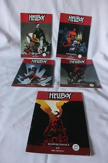 Stripovi: HELLBOY BUDJENJE DJAVOLA KOMPLET 1, 2, 3, 4, 5 SYSTEM COMICS | — 1