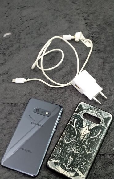 самсунг а2: Samsung Galaxy S10e, 128 ГБ, түсү - Боз, 2 SIM