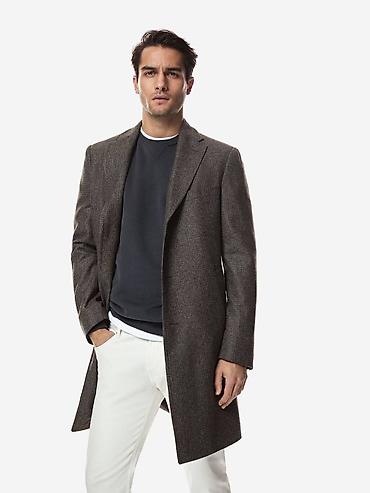 paltolar: Palto, Massimo Dutti, L, rəng - Qəhvəyi — 1