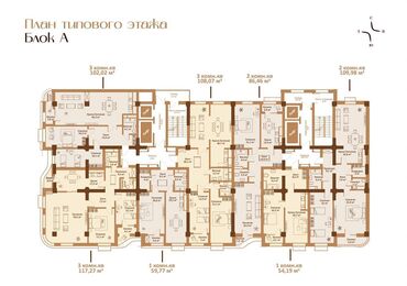 цены на недвижимость в бишкеке 2023: 3 комнаты, 109 м², Элитка, 19 этаж, ПСО (под самоотделку)