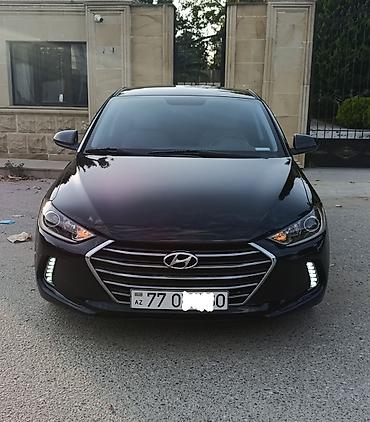 Hyundai Elantra sedan-BEZKRASKA-2017 Cİ İL -102000 YÜRÜŞ – qara rəng