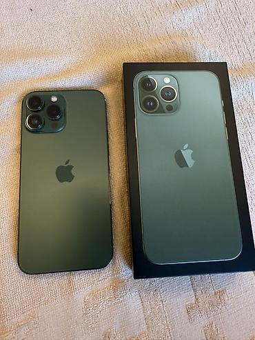 ipone 8plus: IPhone 13 Pro Max, цвет Alpine Green (альпийский зелёный) - Дисплей — 1