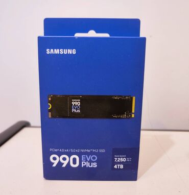 Elektronika: Daxili SSD disk Samsung, 4 TB, M.2, Yeni