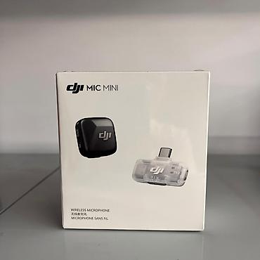 DJI Mic Mini – Simsiz Mikrofon Məhsul təsviri: - Kompakt simsiz audio