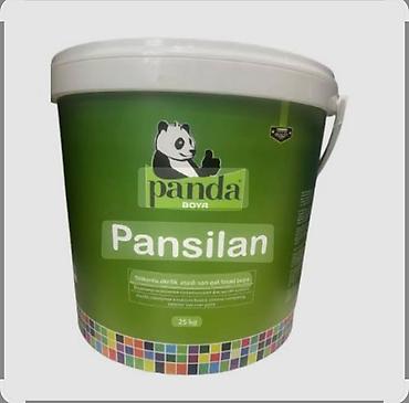 col divar boyalari: Silikonlu Fasad üçün boya, Panda, 25 kq, rəng - Ağ, Suya davamlı — 2