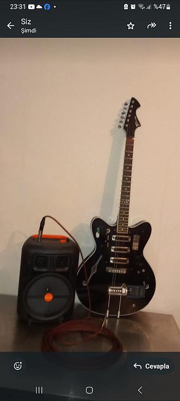 Elektro gitaralar: Elektron gitara, 6 sim, İşlənmiş, Ünvandan götürmə — 7