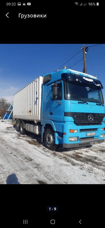 942 объявлений | ТРАНСПОРТ: Срочно продаю мерседес актрос 2540, кпп джойстик, объем 12, горный