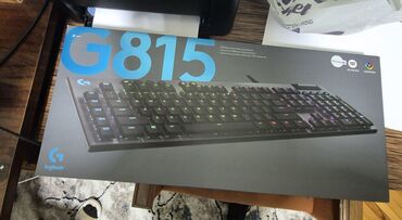 klavyaturalar: Logitech G815 Yenidir xaricdən 1həftə əvvəl almışam pul lazımdı deyə