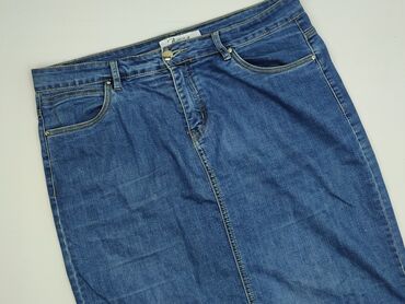 spódnice jeansowe plus size: C&A, Women`s skirt, size 5XL (EU 50)
