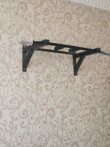 Divara bərkidilən turnik - Material: qalın divar profilli metal lalafo.az -da Divara bərkidilən turnik - Material: qalın divar profilli metal