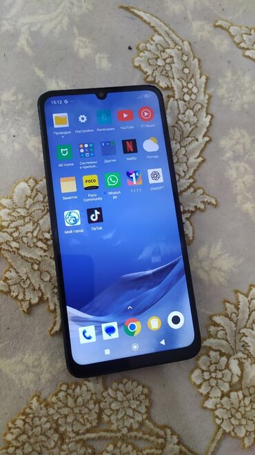 сколько стоит оперативная память: Poco C65, Б/у, 128 ГБ, цвет - Черный, 2 SIM