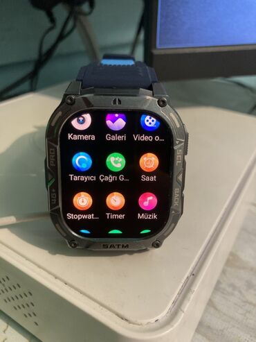 Smart saatlar: Smart saat, Smart, Suya davamlı, rəng - Mavi — 25