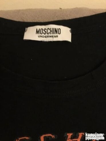 Košulje: Košulja Na duge rukave, L, XL, Moschino, bоја - Siva, Pamuk — 11
