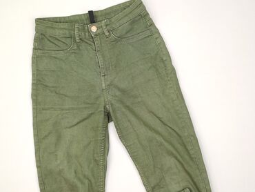 Material trousers for women, H&M, size XS (EU 34)
