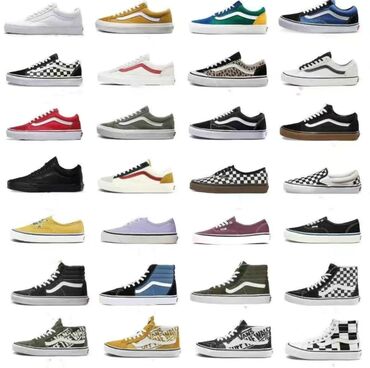Кроссовки и спортивная обувь: Vans любая расцветка 🤩 🚚Доставка от недели до двух Любая расцветка