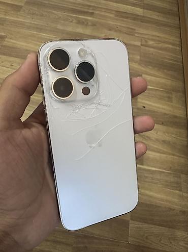 iphone 14 pro bishkek: IPhone 14 Pro, Б/у, 256 ГБ, Старлайт, Защитное стекло, Чехол, 78 % — 1