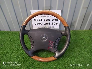 srs: Руль Mercedes‑Benz S‑Class W220, мотор M113, год 2004. - Оригинальный — 1